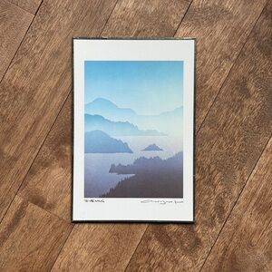 Framed Peter Markgraf artwork